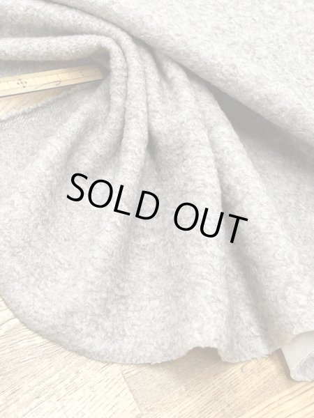 画像8: 生地：綿100％ 裏ループ（ホワイト×ベージュ） (8)