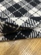 画像5: 生地：ウール100％ チェックラメ（ホワイト／ブラック） (5)