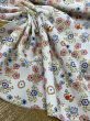 画像6: 生地：ポリエステル100％ レトロフラワー（オフホワイト） (6)