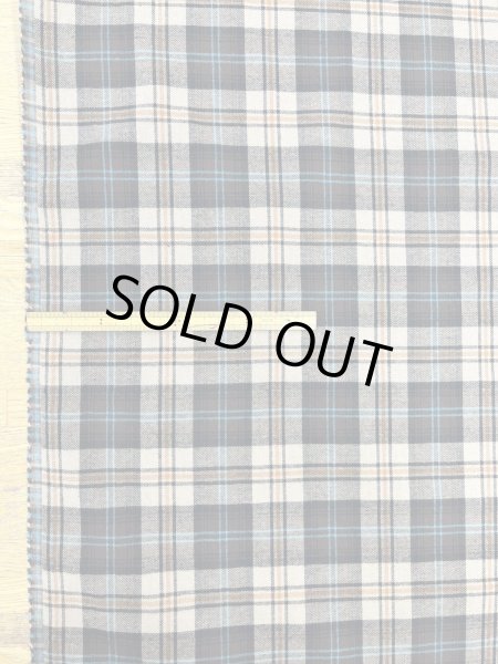 画像3: 生地：コットンチェック リバーシブル（ベージュ） (3)