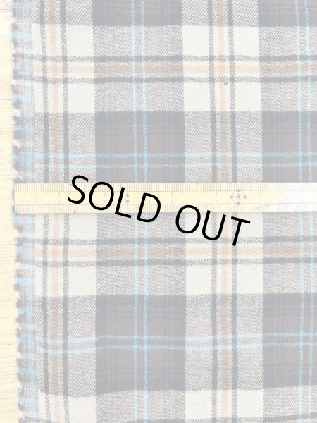 画像4: 生地：コットンチェック リバーシブル（ベージュ） (4)