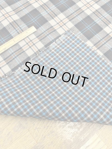 画像5: 生地：コットンチェック リバーシブル（ベージュ） (5)