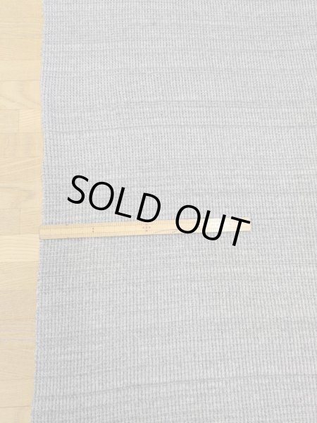 画像1: 生地：綿ポリエステル 霜降りテレコニット（杢ライトグレー） (1)