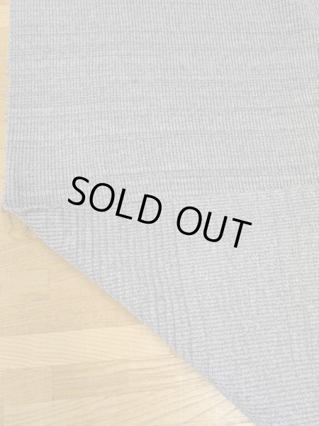 画像3: 生地：綿ポリエステル 霜降りテレコニット（杢ライトグレー） (3)