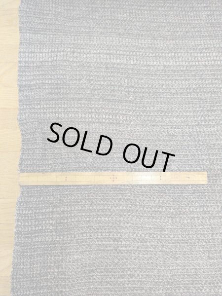 画像3: 生地：綿ポリエステル 霜降りテレコニット（杢グレー） (3)