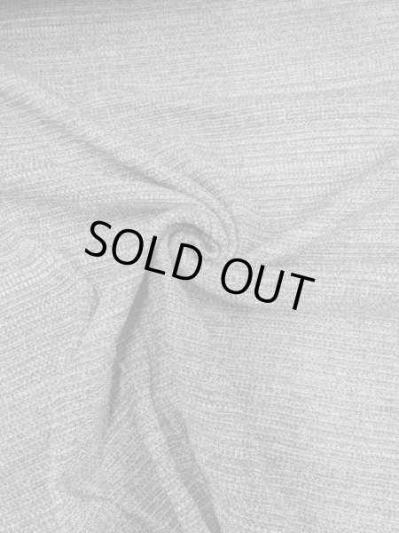 画像7: 生地：綿ポリエステル 霜降りテレコニット（杢グレー） (7)