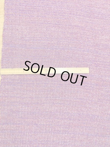 画像3: 生地：綿ポリエステル 霜降りテレコニット（杢ピンク） (3)