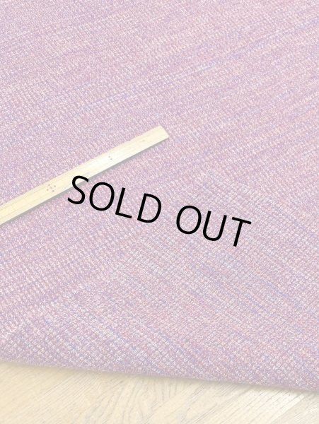 画像4: 生地：綿ポリエステル 霜降りテレコニット（杢ピンク） (4)