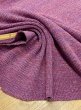 画像6: 生地：綿ポリエステル 霜降りテレコニット（杢ピンク） (6)