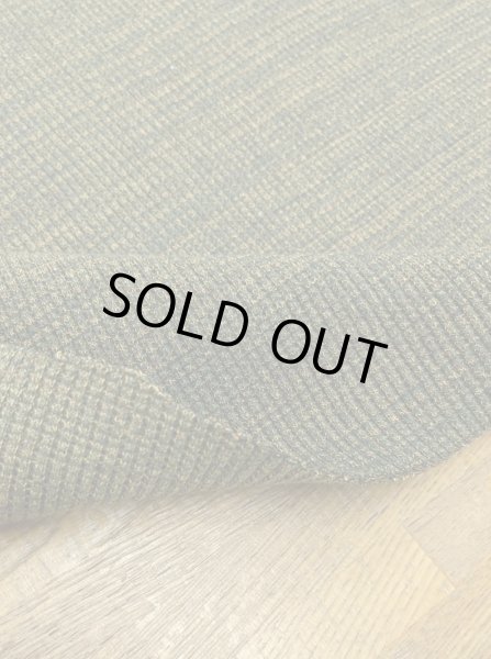 画像5: 生地：綿ポリエステル 霜降りテレコニット（杢グリーン） (5)