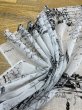 画像5: 生地：ポリエステル100％ パリ風景柄プリント（白×黒） (5)
