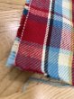 画像8: 生地：綿100%ヘビーツイルチェック柄（レッド×ブルー） (8)