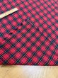 画像4: 生地：綿100％ タータンチェック（レッド×ネイビー） (4)