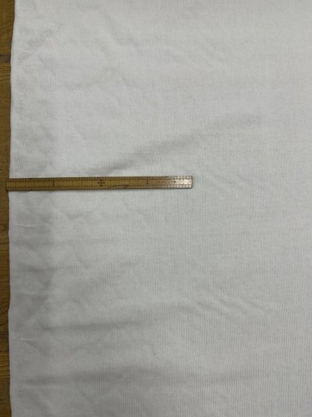 画像2: 生地：厚手ハード天竺（オフ白） (2)