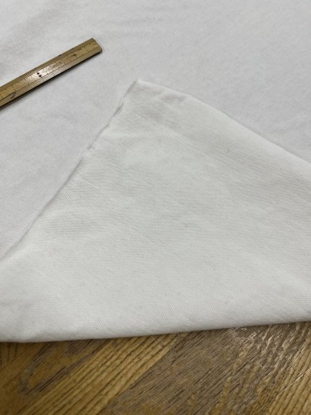 画像4: 生地：厚手ハード天竺（オフ白） (4)