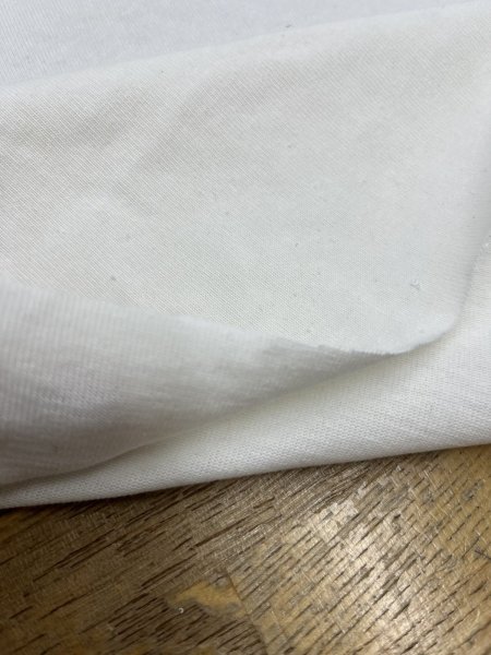 画像5: 生地：厚手ハード天竺（オフ白） (5)
