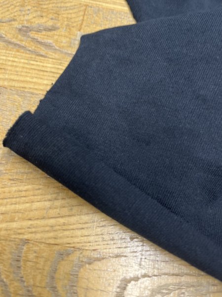画像8: 生地：厚手ハード天竺（黒） (8)