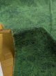 画像5: 生地：ジーナ糸ポリエステルデシン花柄（緑／黒） (5)