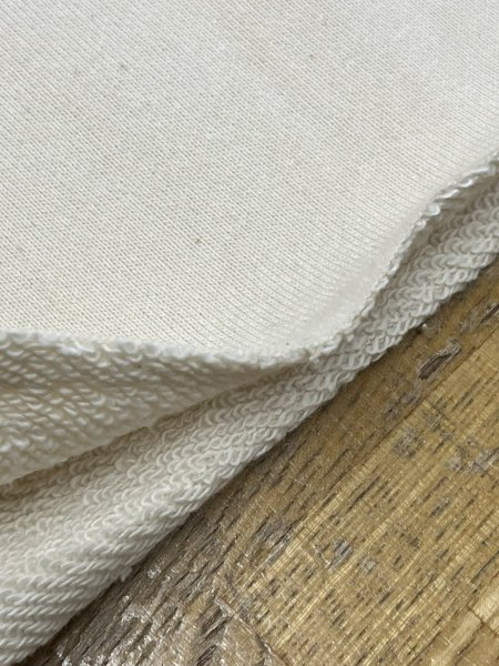 画像6: 生地：綿100％輪裏毛ニット（クリーム） (6)