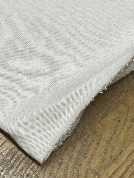 画像7: 生地：綿100％輪裏毛ニット（クリーム） (7)