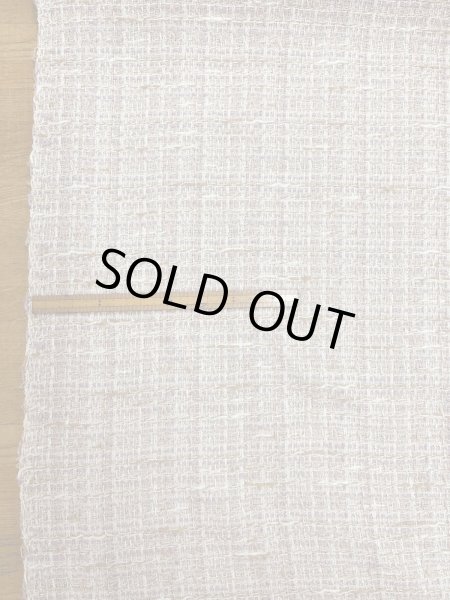 画像2: 生地：コットンポリ ファンシーツイード（ベージュピンク） (2)