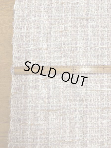 画像3: 生地：コットンポリ ファンシーツイード（ベージュピンク） (3)