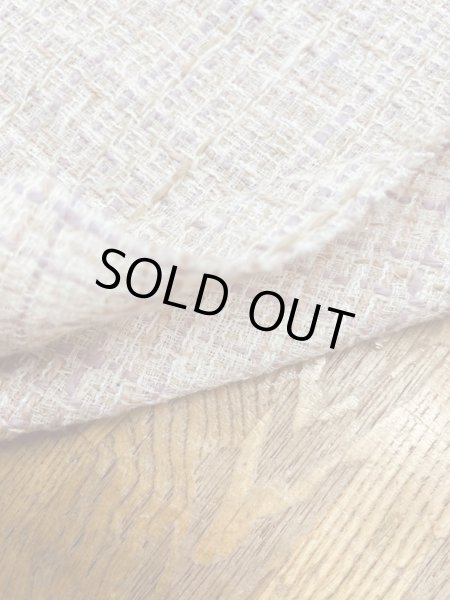 画像5: 生地：コットンポリ ファンシーツイード（ベージュピンク） (5)