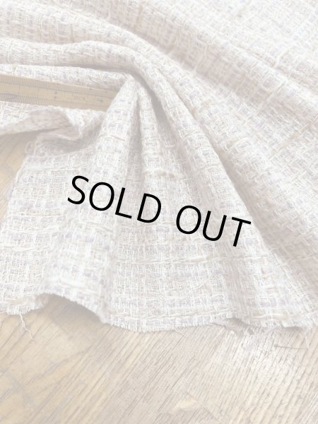 画像6: 生地：コットンポリ ファンシーツイード（ベージュピンク） (6)