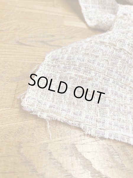 画像8: 生地：コットンポリ ファンシーツイード（ベージュピンク） (8)