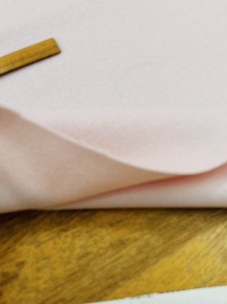 画像5: 生地：ウール混 ソフトウール（ライトピンク） (5)