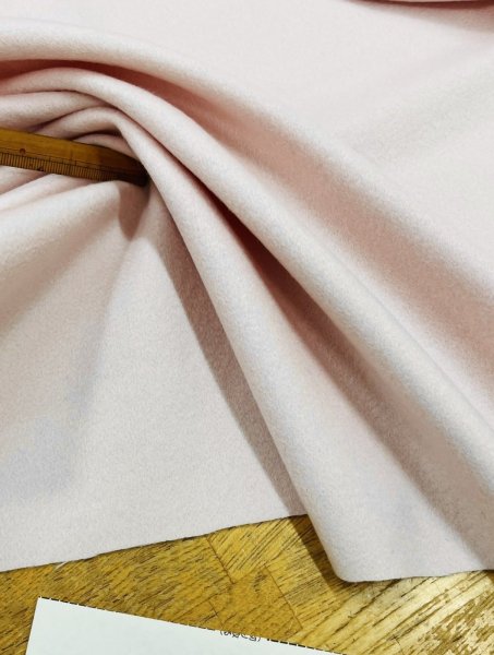 画像6: 生地：ウール混 ソフトウール（ライトピンク） (6)