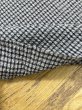 画像5: 生地：綿シャーリングストレッチ 格子柄（グレージュ／紺） (5)