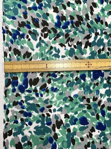 画像3: 生地：ポリ100％フェミニッシュサテン（グリーンミックス） (3)