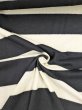 画像8: 生地：ウール混太ボーダーニット（ホワイト×ブラック） (8)