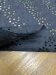 画像4: 生地：ポリ綿両耳スカラップ刺繍レース（黒） (4)
