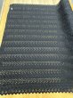 画像10: 生地：ポリ綿両耳スカラップ刺繍レース（黒） (10)