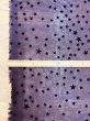画像3: 生地：ポリエステル100％星柄フロッキーシフォン（ボルドー） (3)