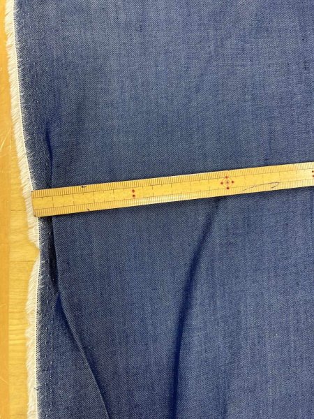 画像3: 生地：綿100％ テンセル混デニム（ディープブルー） (3)