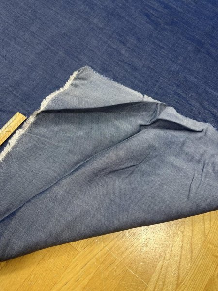 画像4: 生地：綿100％ テンセル混デニム（ディープブルー） (4)