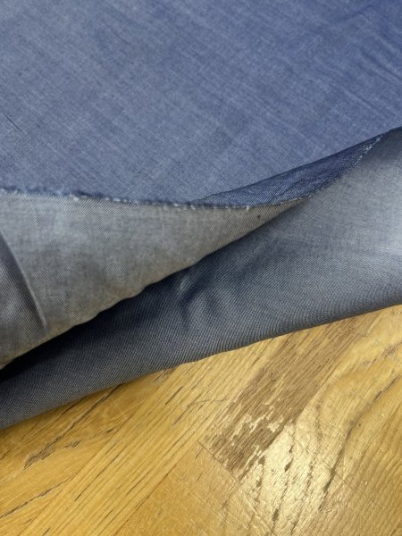 画像5: 生地：綿100％ テンセル混デニム（ディープブルー） (5)