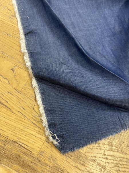 画像8: 生地：綿100％ テンセル混デニム（ディープブルー） (8)