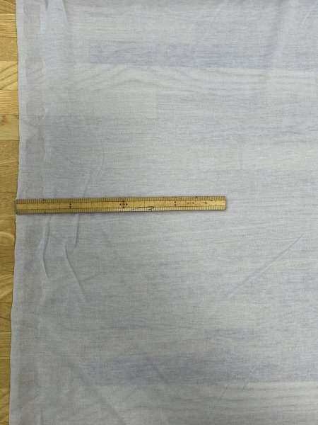 画像2: 生地：ポリエステル綿薄手ニット（アイスグレー） (2)