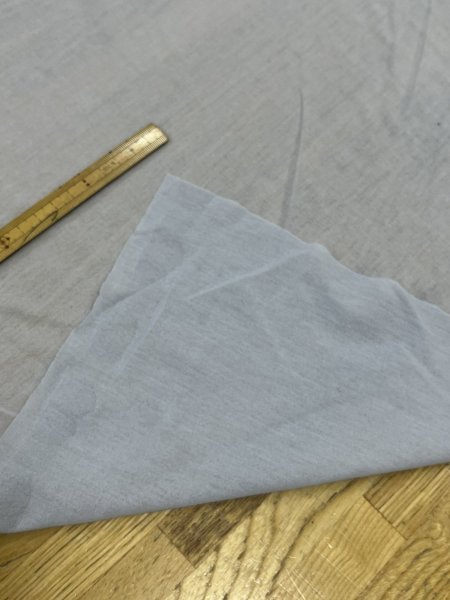 画像4: 生地：ポリエステル綿薄手ニット（アイスグレー） (4)