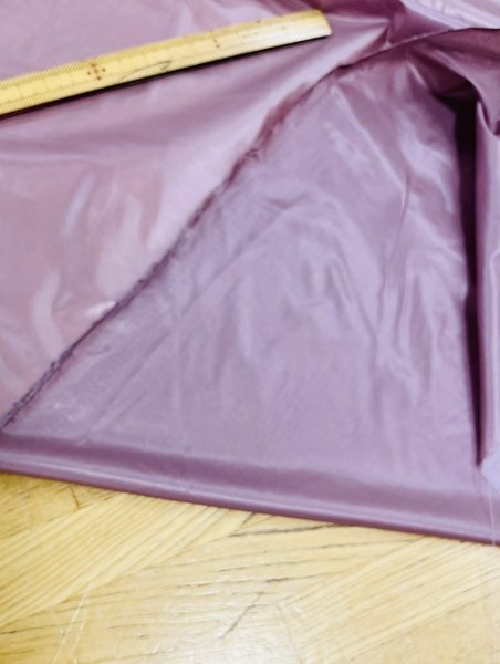 画像4: 生地：くすみピンク 極薄ナイロンタフタ（ピンク） (4)
