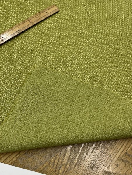 画像4: 生地：ポリエステル100％地模様ポリエステル（グリーン） (4)