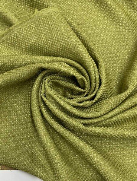 画像7: 生地：ポリエステル100％地模様ポリエステル（グリーン） (7)