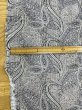 画像3: 生地：綿100％ 塩縮ペイズリープリント（グレー系） (3)
