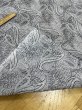 画像4: 生地：綿100％ 塩縮ペイズリープリント（グレー系） (4)