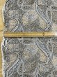 画像3: 生地：綿100％ 塩縮ペイズリープリント（ベージュ系） (3)