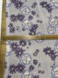 画像3: 生地：ポリエステル シフォンプリント（ラベンダー系フラワー） (3)